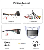 AVGO HYUNDAI ACCENT BLUE 2011+ MULTİMEDYA NAVİGASYON USB KAMERA CARPLAYER 6 RAM - 3