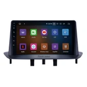 AVGO RENAULT MEGANE 3 2008-2015 MULTİMEDYA NAVİGASYON USB KAMERA CARPLAYER 6 RAM - 1