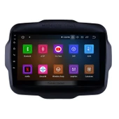 AVGO JEEP RENEGADE 2016-2018 MULTİMEDYA NAVİGASYON USB KAMERA CARPLAYER 6 RAM - 1