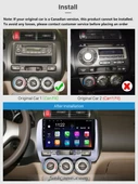 DVNOX HONDA JAZZ/CITY 2002-2007 MULTİMEDYA NAVİGASYON USB KAMERA CARPLAYER 6 RAM - 4
