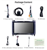 DARWİLL MERCEDES BENZ B200/ A-CLASS (W169)/ B-CLASS (W245) MULTİMEDYA NAVİGASYON USB KAMERA CARPLAYER 6 RAM - 3