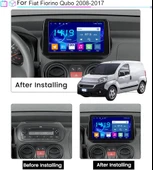 DARWİLL FIAT FIORINO 2015+ MULTİMEDYA NAVİGASYON USB KAMERA CARPLAYER 6 RAM - 1