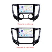 DARWİLL MITSUBISHI L200 A/C 2015+ MULTİMEDYA NAVİGASYON USB KAMERA CARPLAYER 6 RAM - 1