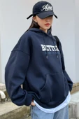 Unisex Better Baskılı Oversize Sweatshirt thumbnail 2