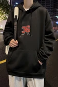 Erkek 36 Brooklyn Baskılı Oversize Sweatshirt thumbnail 3