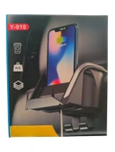 Koltuk Arkası Telefon Bardak Tutucu Organizer Siyah Y-910 - 3