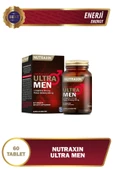 Nutraxin Ultra Men 60 Tablet - L-Arjinin, Ginseng, Zencefil, Demir dikeni, Tarçın - 1