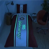 Taç Lisanslı Tek Kişilik Nevresim Takımı Galatasaray 1905 Glow - 2