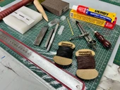 16 Parça Deri Zanaat Hobi Başlangıç Seti 13 - 3