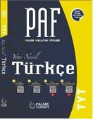 TYT Türkçe PAF Palme Anlatım Föyü - 1