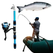 Valkyrie 1.70m Çantalı Tam Takım Balık Olta Seti Kamış Motor Yem Aksesuar Kutusu Dahil - 9