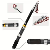 Valkyrie 1. Kalite Tam Takım Balık Olta Seti 2.3m Çantalı Aksesuarlı 10 Boğum Teleskopik Kamış CB240 Motor - 7