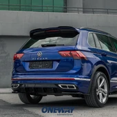 VW Tiguan R-Line Mk2 Facelift 2020-2024 Arka Tampon Sağ Sol Flap (2 Parça) - 3