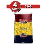 Oba İnce Kesme Makarna 5 Kg x 4 Adet | Ekonomik Çorbalık Paket - 1