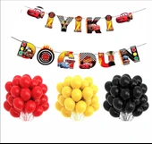 ARABALAR TEMALI MİNİ DOĞUM GÜNÜ SETİ - 1
