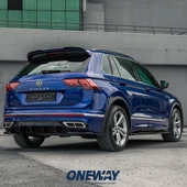 VW Tiguan R-Line Mk2 Facelift 2020-2024 Arka Tampon Sağ Sol Flap (2 Parça) - 2
