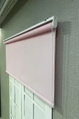 Stor Perde İthal Mat Polyester Pembe p1130 - 3