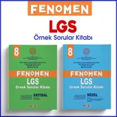 FENOMEN LGS ÖRNEK SORULAR KITABI SETI - (SAYISAL + SÖZEL) (2 KITAP) - 1