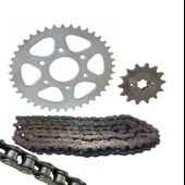 Algaride  Motorsiklet YBR 125 Zincir Seti Yamaha YBR125 Zincir SET - 1