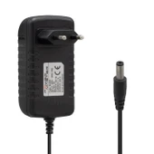 POWERMASTER PM-15429 24 VOLT - 1 AMPER 5.5*2.5 MM UÇLU PRİZ TİPİ PLASTİK KASA ADAPTÖR - 1