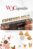 WOC COFFEE Wocapsule Espresso Gold Nespresso Uyumlu Kapsül Kahve 10'lu Kutu - 1