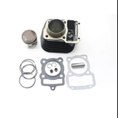 Algaride  Motorsiklet Cg 150 13 perno 62 mm Silver Silindir Atg Sekman Conta Takımı Piston 51029 - 1