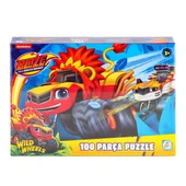 BL0048 Blaze Monster Machines 100 Parça Puzzle - 1