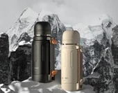 Shotay Çelik Termos Take Trip 1200Ml Siyah thumbnail 6