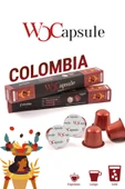 WOC COFFEE Wocapsule Colombia Nespresso Uyumlu Kapsül Kahve 10'lu Kutu - 1