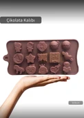 Karışık Cisimler Çikolata Kalıbı BPA FREE Buz Kalıbı Silikon Tatlı Kalıbı Yapışmaz Kalıp - 2