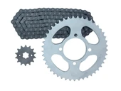 Algaride  Motorsiklet  YBR Ön Arka Dişli ve Zincir Set 428H-118L  45T-14T  54015 - 1