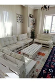 Dış Mekan Palet Minderi Seti Takımı Krem 120x80 120x40 Rmskrem - 1