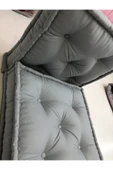 Gri Bisküvi Minder Yer Minderi 50x50 - 2