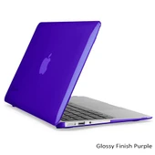 Speck SmartShell Macbook Air 11" A1465 / A1370 Koruma Kılıf - Glossy Finish Purple - 1