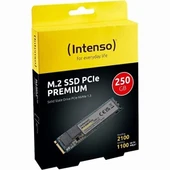 250GB Intenso Premium Gen.3x4 NVMe 1.3 2100MB-1100MB/s (3835440) SSD Disk - 1