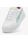 Puma 400884 01 Carina Street Lacey Jr Kadın Sneaker Ayakkabı Beyaz Yeşil 36-40 - 1