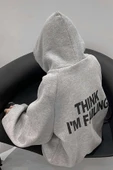 Unisex Thınk I'm Failing Baskılı Sweatshirt thumbnail 2