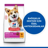 Hill's Adult Small Miniature Tavuklu Küçük Irk Yetişkin Köpek Maması 1.5 Kg thumbnail 2