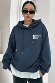 Unisex Cherish Time Baskılı Sweatshirt thumbnail 10