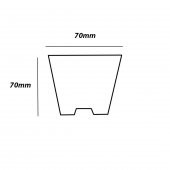24 Göz Viyol (10 Adet) FİDE YETİŞTİRME VİYOLÜ FİDAN YETİŞTİRME KABI ÇİLEK SEBZE MEYVE SÜS BİTKİSİ SKULENT FİDELİK thumbnail 3