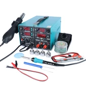 WELLHISE YIHUA 853D 15V 3A USB Güç Kaynaklı Sıcak Hava Üflemeli Havya İstasyonu - 1