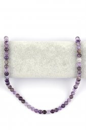 Ametist Doğal Taş Dizi 6 mm Küre Kesim thumbnail 2