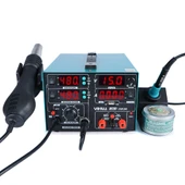 WELLHISE YIHUA 853D 15V 3A USB Güç Kaynaklı Sıcak Hava Üflemeli Havya İstasyonu - 3