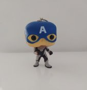 Captain America Pop Figür Anahtarlık Çanta Süsü 9 cm thumbnail 1