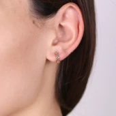 Örme Modelli Küpe - 1