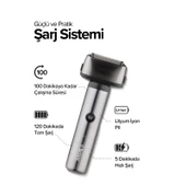 Bester GK6220 Ense - Sakal Çizim Makinesi, Kulak Burun Tüyü Kesme Makinesi, Günlük Tıraş Makinesi - 9