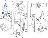 FIAT DUCATO ARKA KAPI KİLİT KARŞILIĞI ALT    1303896080-8724.53 - 4
