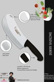 LAZBİSA İncisive Serisi Mutfak Bıçak Seti Et Ekmek Sebze Pizza Pide Salata Bıçağı 3 Lü Set ( Mtf-457) - 3