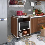 Kenzlife ocak dolabı nermin cvz 85*70*60 XLARGE hazır mutfak klasik setüstü ocak için sabit tabla thumbnail 1