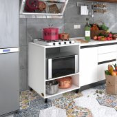 Kenzlife ocak dolabı nermin byz 85X70X60 XLARGE hazır mutfak klasik setüstü ocak için sabit tabla - 1